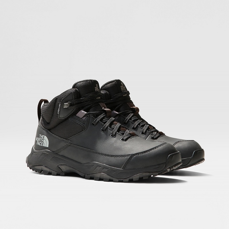 The North Face Storm Strike III Waterproof Hiking Boots Tnf Black - Asphalt Grey | NLIYPO-597