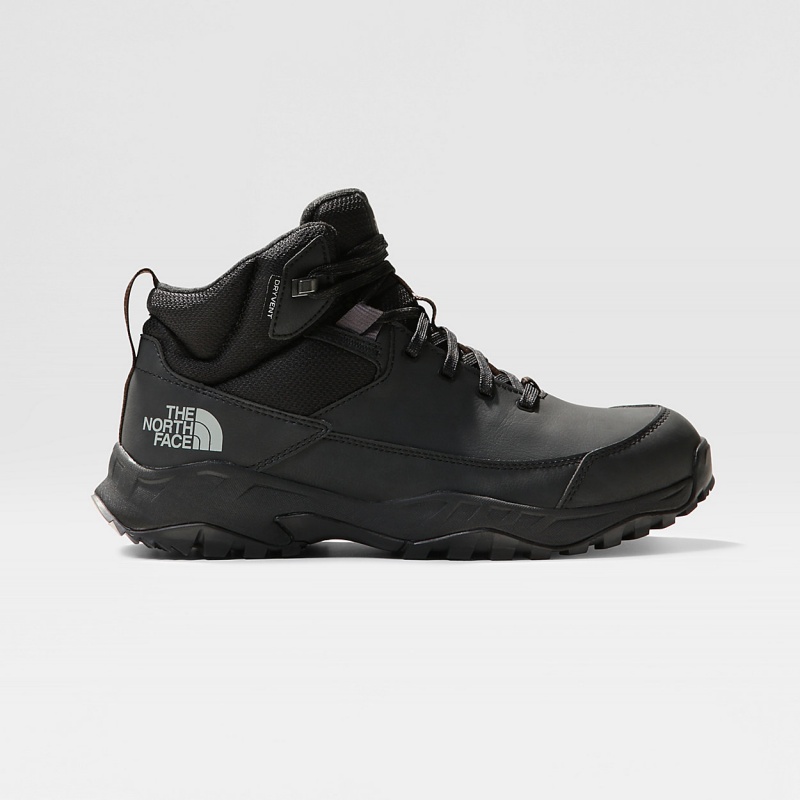 The North Face Storm Strike III Waterproof Hiking Boots Tnf Black - Asphalt Grey | NLIYPO-597