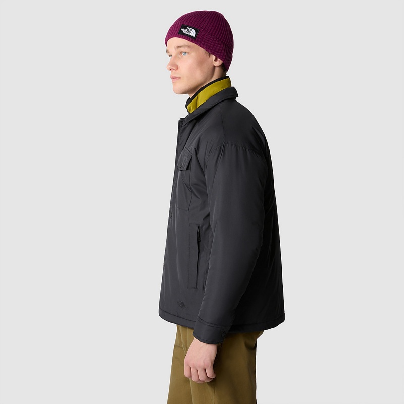 The North Face Stuffed Coaches Jacket Tnf Black - Tnf Black | JNTCBD-019