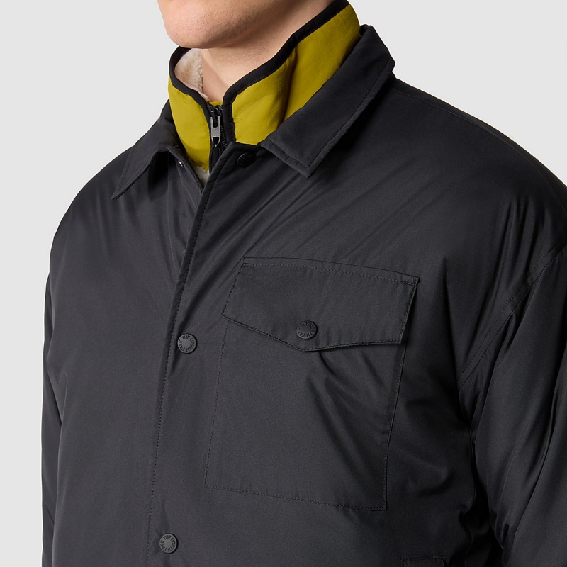 The North Face Stuffed Coaches Jacket Tnf Black - Tnf Black | JNTCBD-019