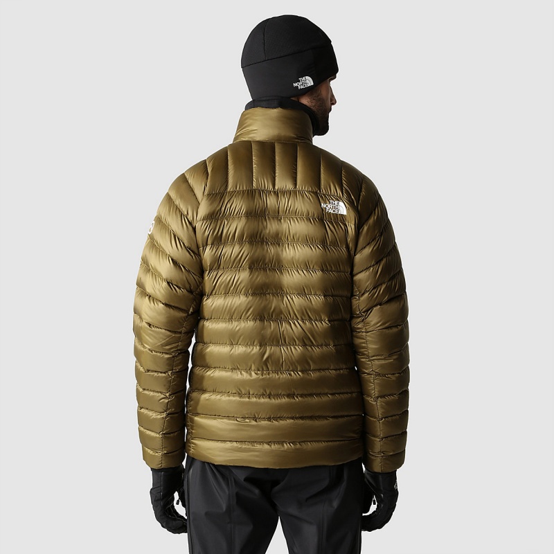 The North Face Summit Breithorn Down Jacket Military Olive | GHKYNF-137