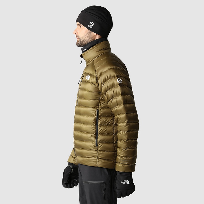 The North Face Summit Breithorn Down Jacket Military Olive | GHKYNF-137