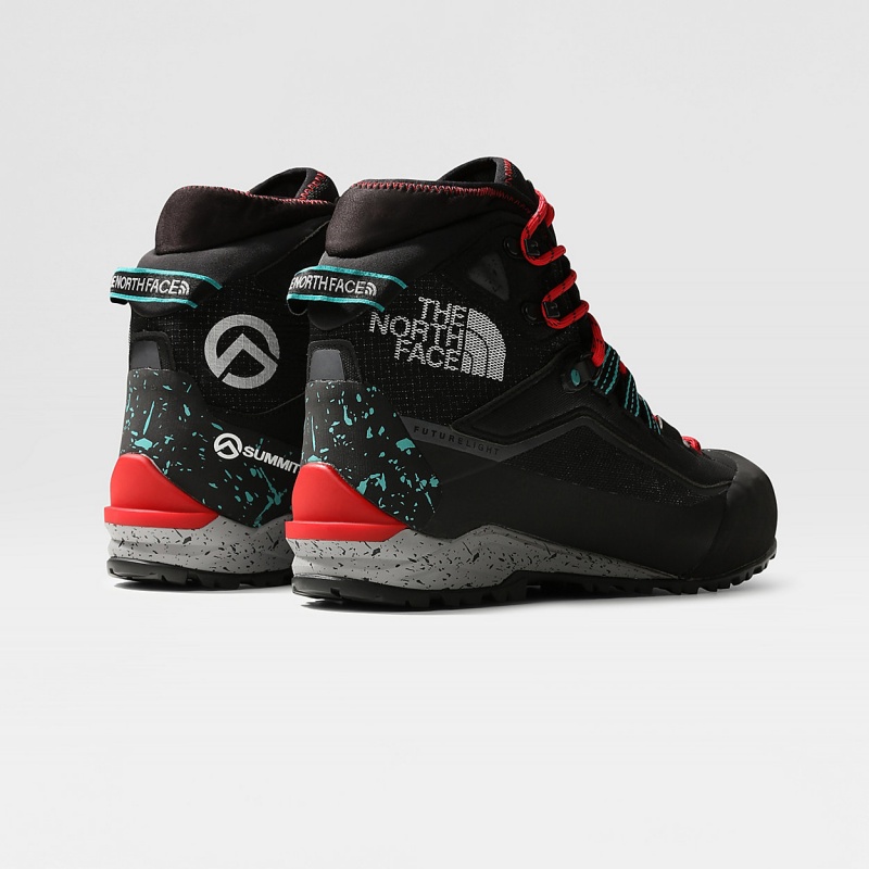 The North Face Summit Breithorn FUTURELIGHT™ Hiking Boots Tnf Black - Tnf Red | MBWRTN-794