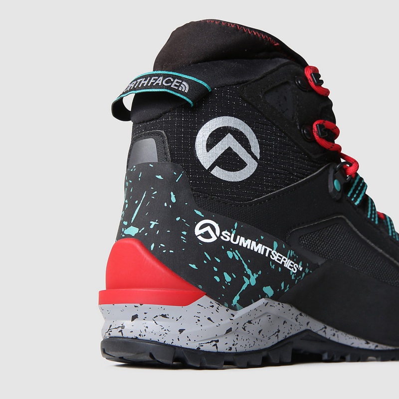 The North Face Summit Breithorn FUTURELIGHT™ Hiking Boots Tnf Black - Tnf Red | MBWRTN-794