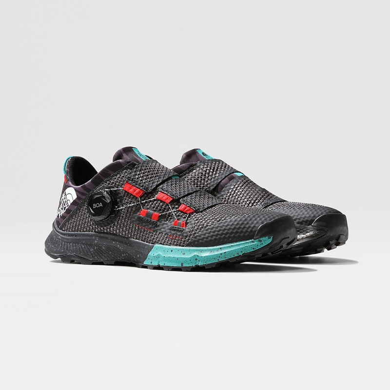 The North Face Summit Cragstone Pro Approach Shoes Tnf Black - Tnf Red | XBKIOF-609