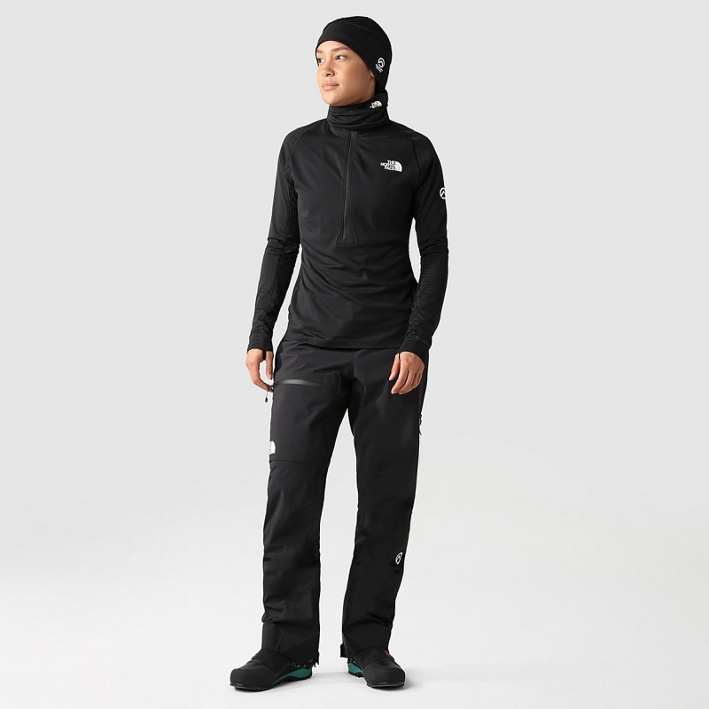 The North Face Summit Edge 1/2 Zip Top Tnf Black | FZVAHJ-084