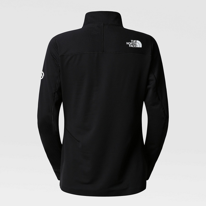 The North Face Summit Edge 1/2 Zip Top Tnf Black | FZVAHJ-084