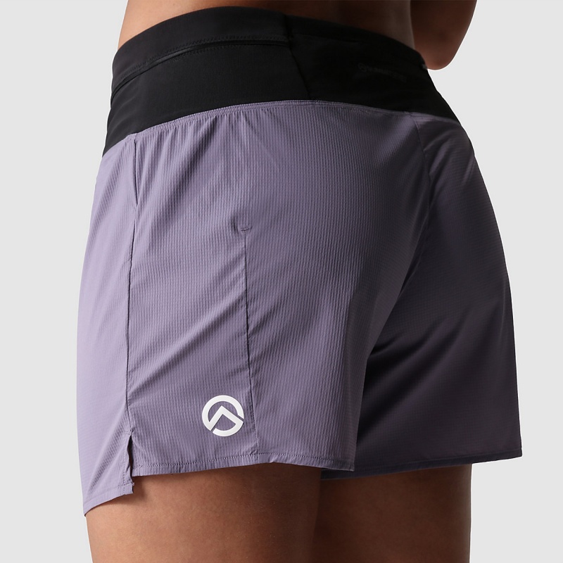 The North Face Summit Pacesetter Run Shorts Tnf Black - Lunar Slate | MNYLCG-814