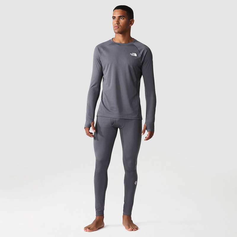 The North Face Summit Pro 120 Long-Sleeve Top Vanadis Grey | VCXTEU-632