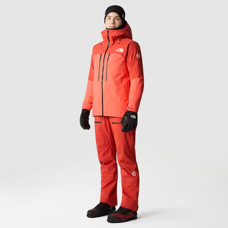 The North Face Summit Pumori GORE-TEX® Pro Jacket Radiant Orange - Auburn Glaze | OPYVCX-591