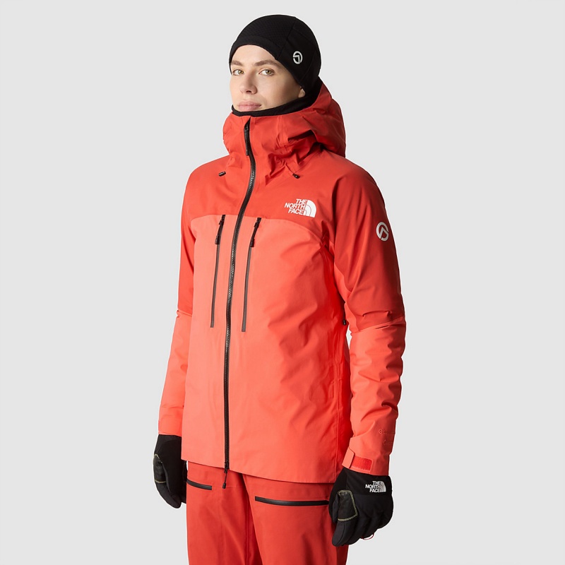 The North Face Summit Pumori GORE-TEX® Pro Jacket Radiant Orange - Auburn Glaze | OPYVCX-591