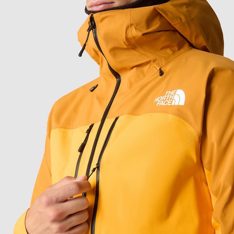 The North Face Summit Pumori GORE-TEX® Pro Jacket Summit Gold - Citrine Yellow | CAEQUG-987