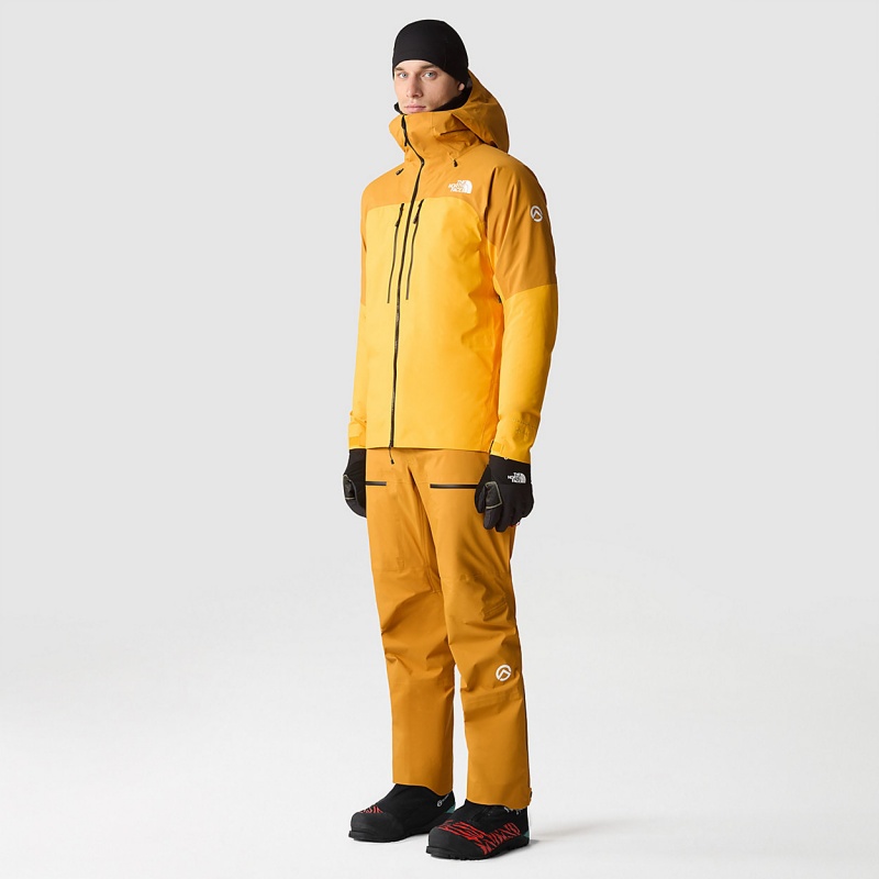 The North Face Summit Pumori GORE-TEX® Pro Jacket Summit Gold - Citrine Yellow | CAEQUG-987