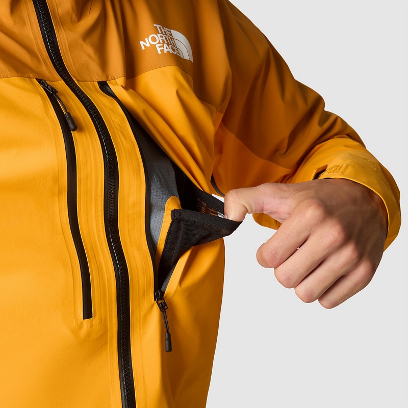 The North Face Summit Pumori GORE-TEX® Pro Jacket Summit Gold - Citrine Yellow | CAEQUG-987