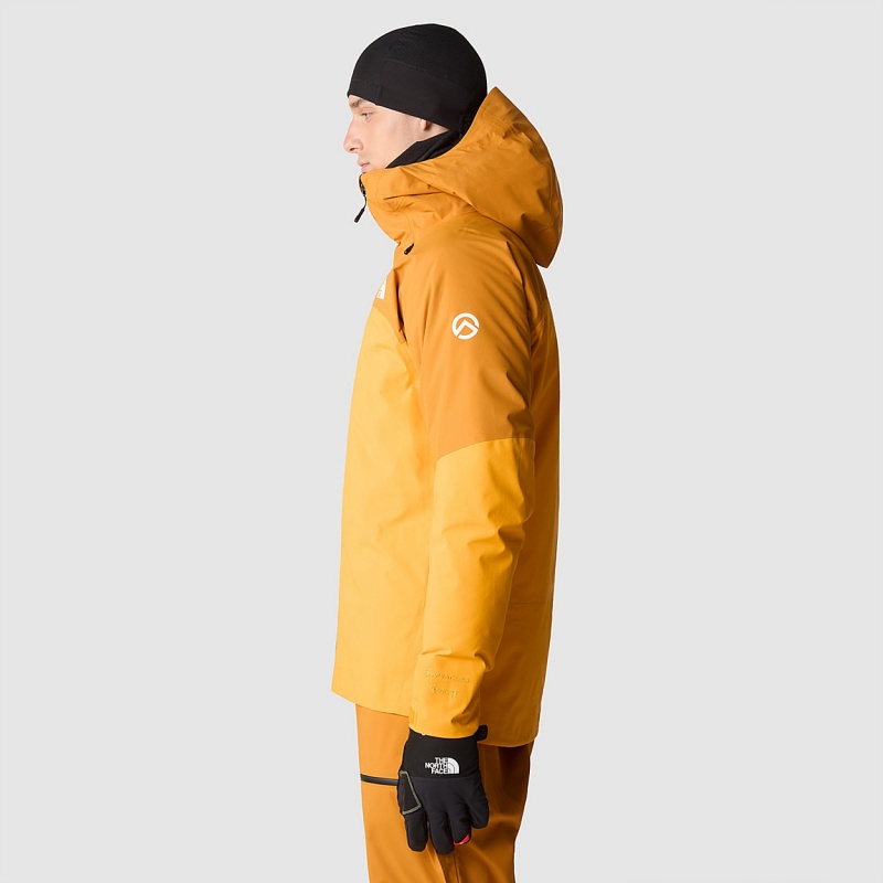 The North Face Summit Pumori GORE-TEX® Pro Jacket Summit Gold - Citrine Yellow | CAEQUG-987