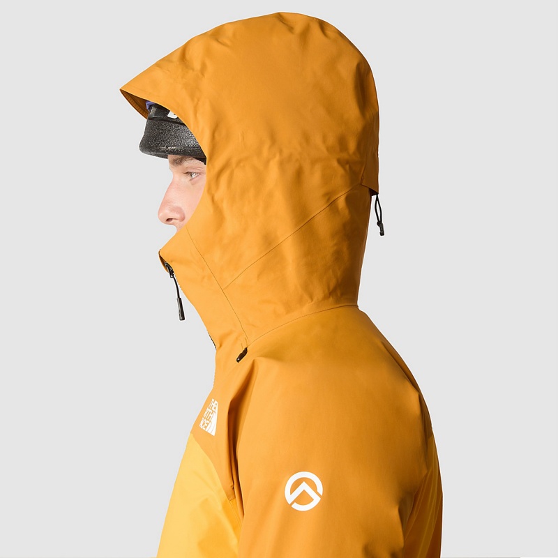 The North Face Summit Pumori GORE-TEX® Pro Jacket Summit Gold - Citrine Yellow | CAEQUG-987