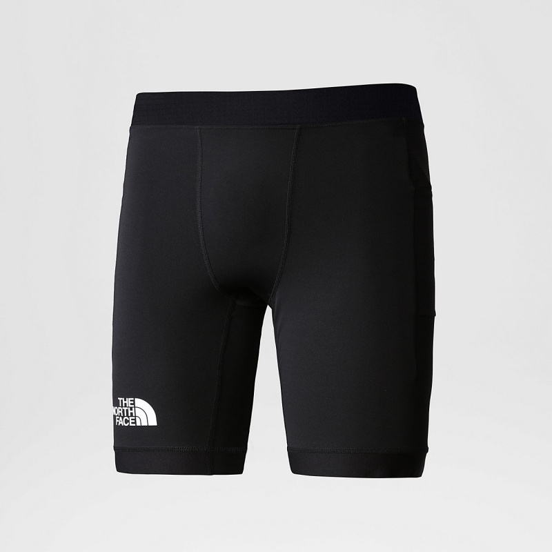 The North Face Summit Ripido Run Tight Shorts Tnf Black | OGWZHJ-371