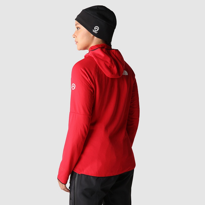 The North Face Summit Series™ FUTUREFLEECE™ Hooded Jacket Tnf Red | PMYVJN-209