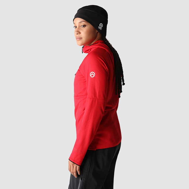 The North Face Summit Series™ FUTUREFLEECE™ Hooded Jacket Tnf Red | PMYVJN-209