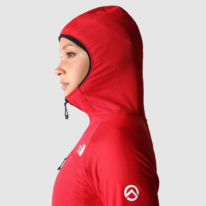 The North Face Summit Series™ FUTUREFLEECE™ Hooded Jacket Tnf Red | PMYVJN-209