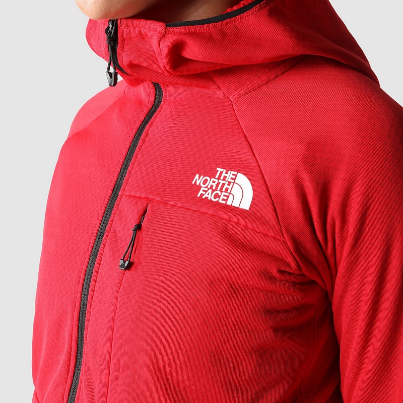 The North Face Summit Series™ FUTUREFLEECE™ Hooded Jacket Tnf Red | PMYVJN-209