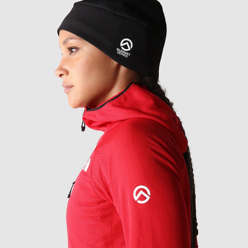 The North Face Summit Series™ FUTUREFLEECE™ Hooded Jacket Tnf Red | PMYVJN-209