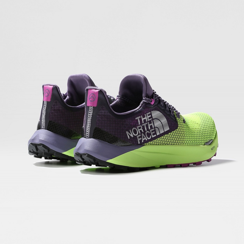 The North Face Summit VECTIV™ Sky Trail Running Shoes Led Yellow/Lunar Slate | HYARTU-409