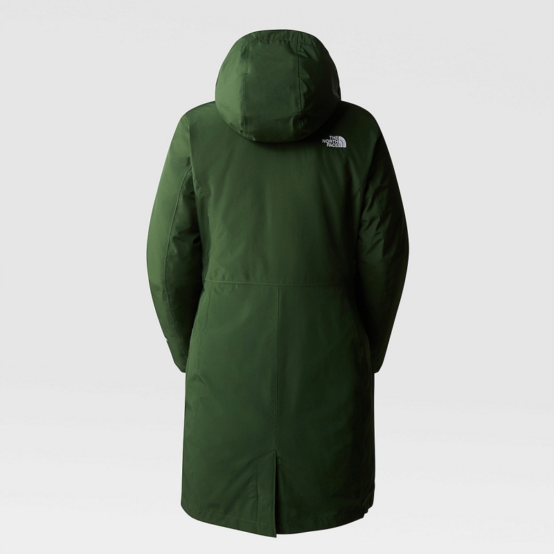 The North Face Suzanne Triclimate Parka Pine Needle - Pine Needle | GHXKAB-321