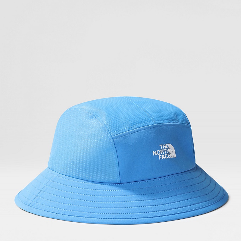 The North Face TNF Run Bucket Hat Super Sonic Blue | EVBIJK-947