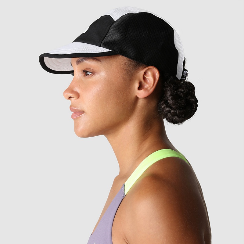 The North Face TNF Run Hat Tnf Black - Tnf White | SJUFOQ-532