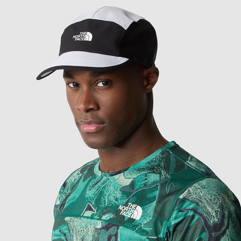 The North Face TNF Run Hat Tnf Black - Tnf White | SJUFOQ-532