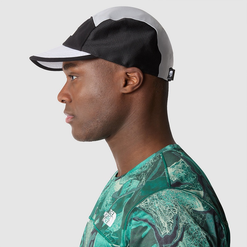 The North Face TNF Run Hat Tnf Black - Tnf White | SJUFOQ-532