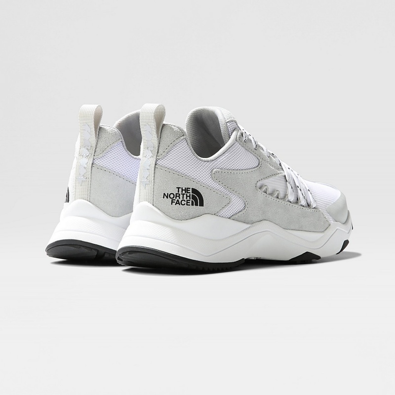 The North Face Taraval Spirit Street Shoes Tnf White/Tin Grey | OLBXSQ-091