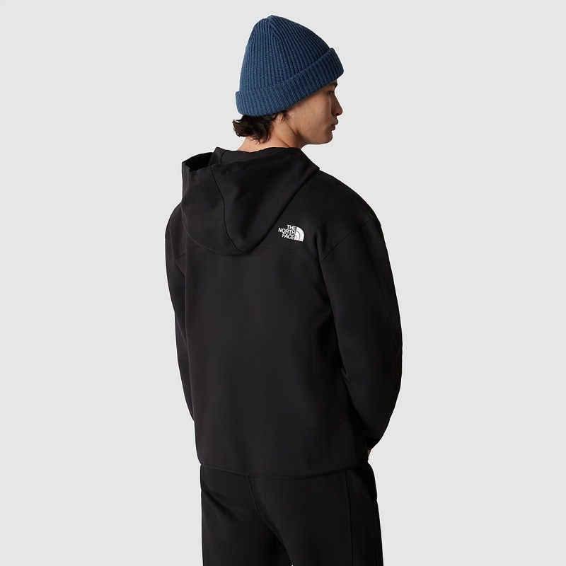 The North Face Tech Full-Zip Hoodie Tnf Black | IUWPJG-529