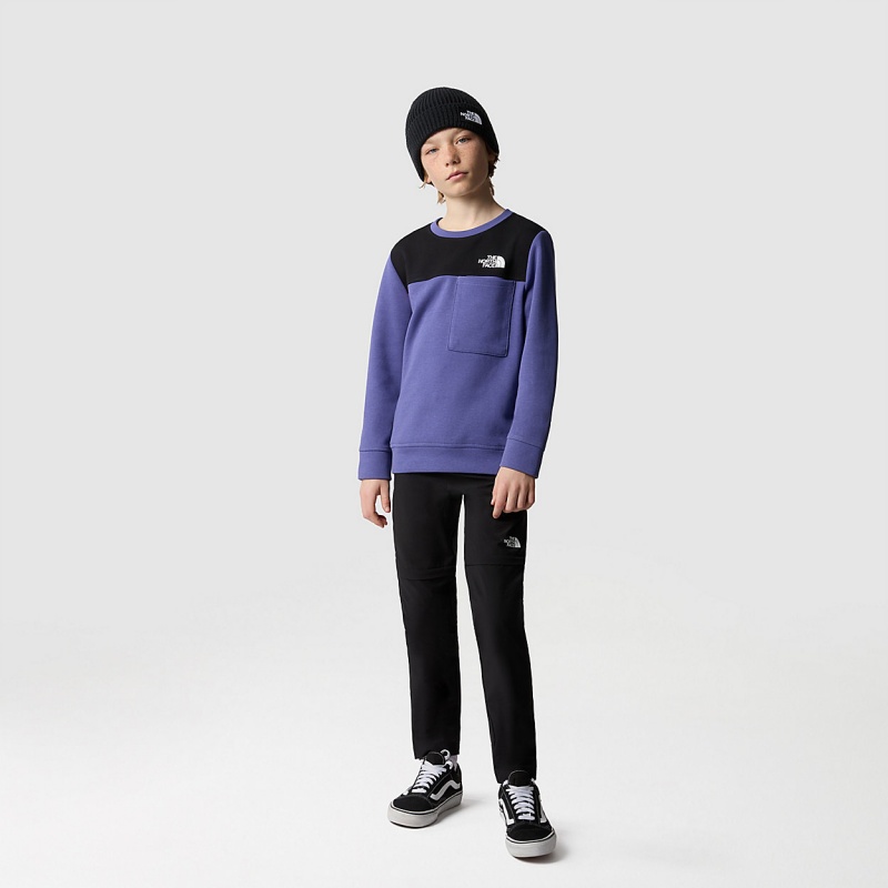 The North Face Tech Sweater Cave Blue | GTURCO-162