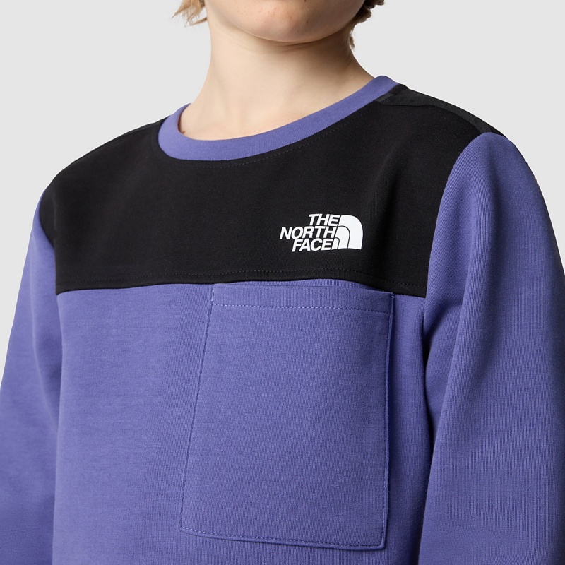 The North Face Tech Sweater Cave Blue | GTURCO-162