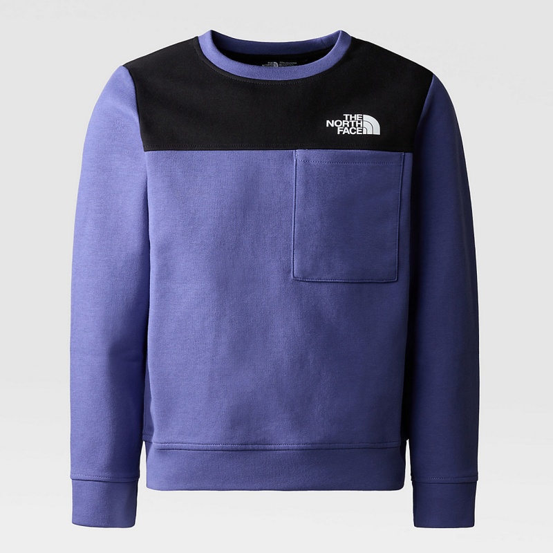 The North Face Tech Sweater Cave Blue | GTURCO-162