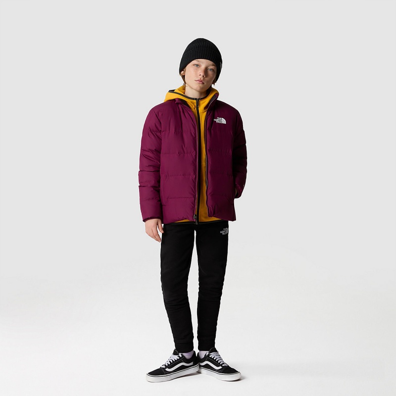 The North Face Teen's Reversible North Down Jacket Boysenberry | BCXIRU-789