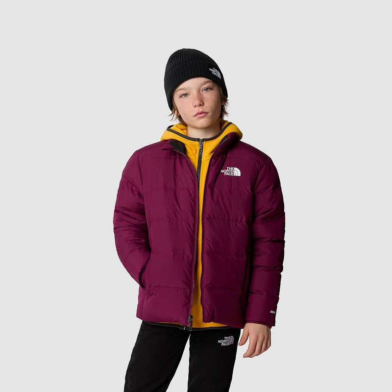 The North Face Teen's Reversible North Down Jacket Boysenberry | BCXIRU-789