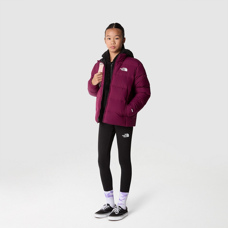 The North Face Teen's Reversible North Down Jacket Boysenberry | BCXIRU-789