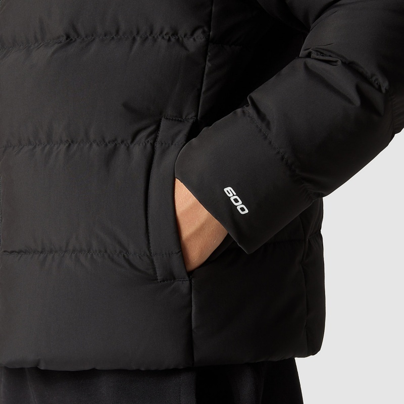 The North Face Teen's Reversible North Down Jacket Tnf Black | RSFWPN-970