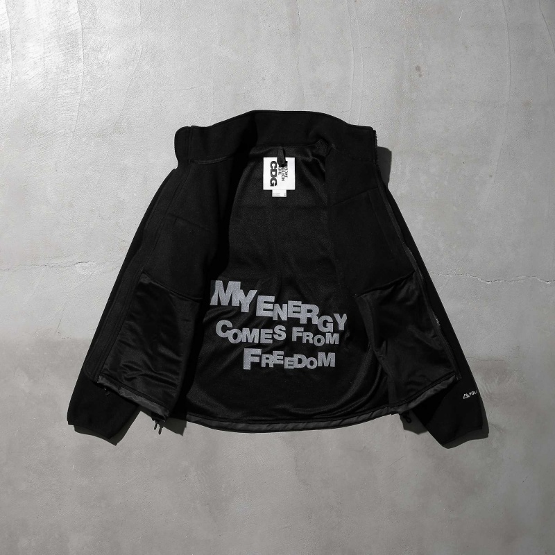 The North Face The North Face X CDG Denali Fleece Jacket Tnf Black | NLTPZJ-286