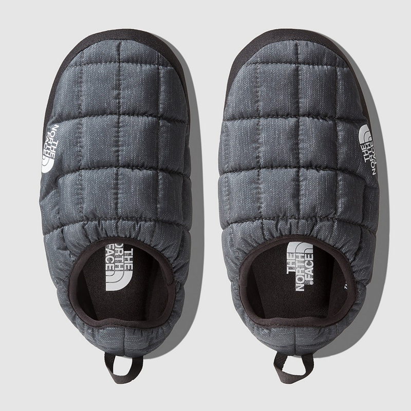 The North Face ThermoBall™ Tent V Winter Mules Phantom Grey Heather Print/Tnf Black
 | IUTNSJ-017