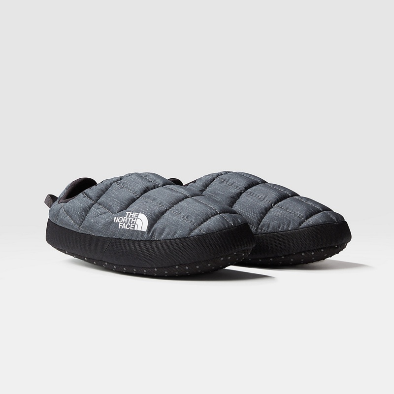 The North Face ThermoBall™ Tent V Winter Mules Phantom Grey Heather Print/Tnf Black
 | IUTNSJ-017