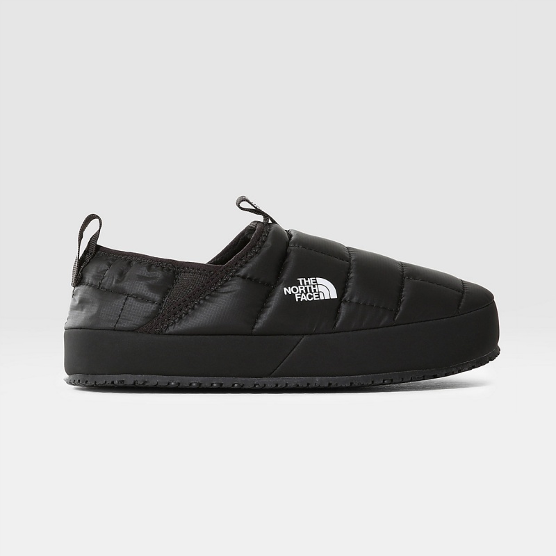 The North Face ThermoBall™ Traction Winter Mules II Tnf Black - Tnf White | SEDPQA-085