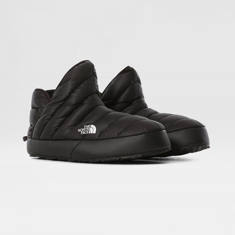 The North Face ThermoBall™ Traction Winter Booties Tnf Black - Tnf White | EQRWFU-485