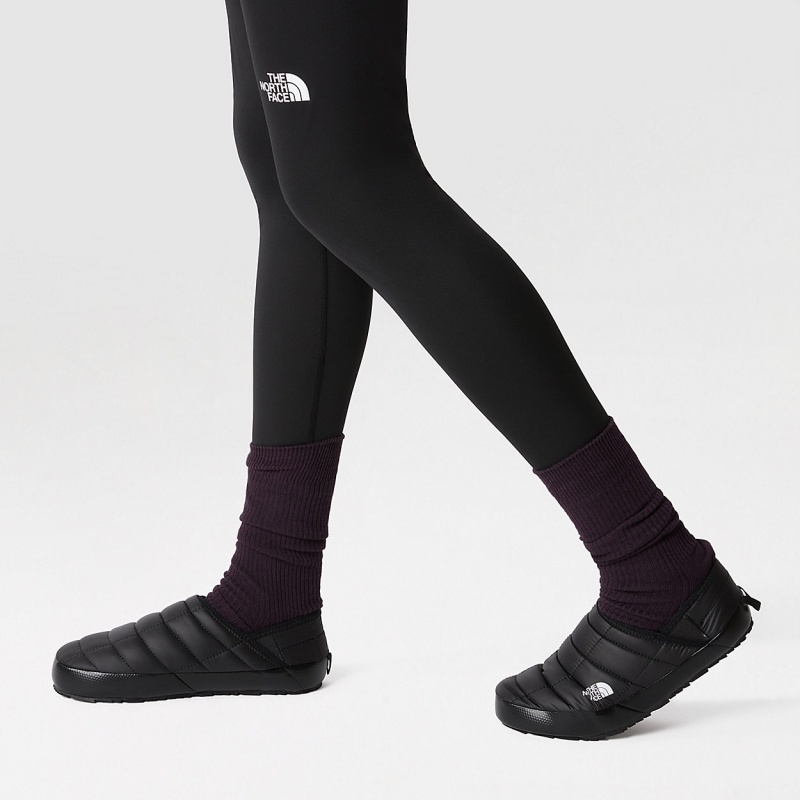 The North Face ThermoBall™ V Traction Winter Mules Tnf Black - Tnf Black | RCVSNU-532