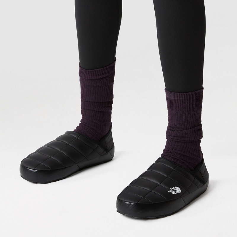 The North Face ThermoBall™ V Traction Winter Mules Tnf Black - Tnf Black | RCVSNU-532