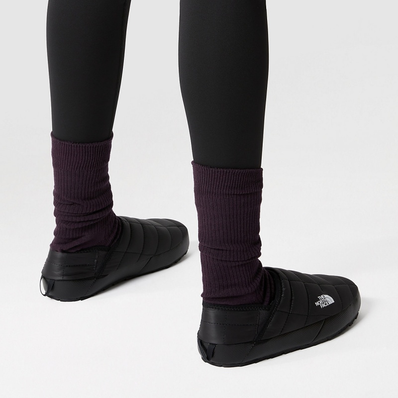 The North Face ThermoBall™ V Traction Winter Mules Tnf Black - Tnf Black | RCVSNU-532