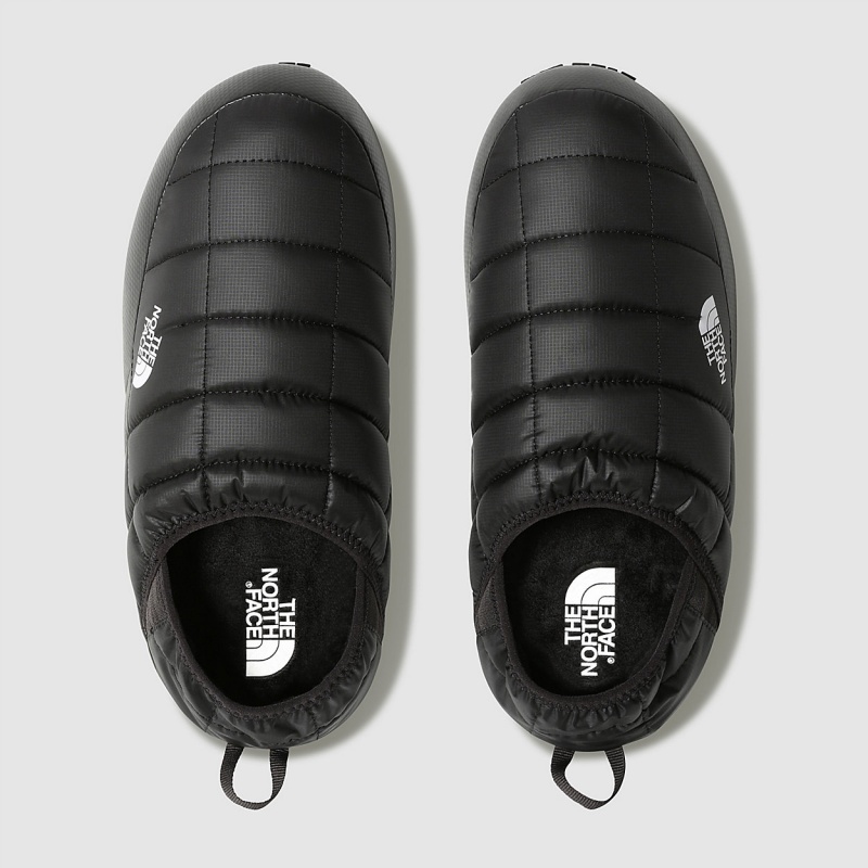 The North Face ThermoBall™ V Traction Winter Mules Tnf Black - Tnf White | LNPQBH-296